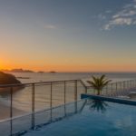 piscina com por do sol Hilton Rio de Janeiro Copacabana